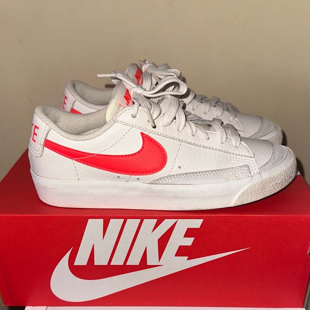 Nike Kids Blazer Low 77 - Cream - Picture 4 of 4